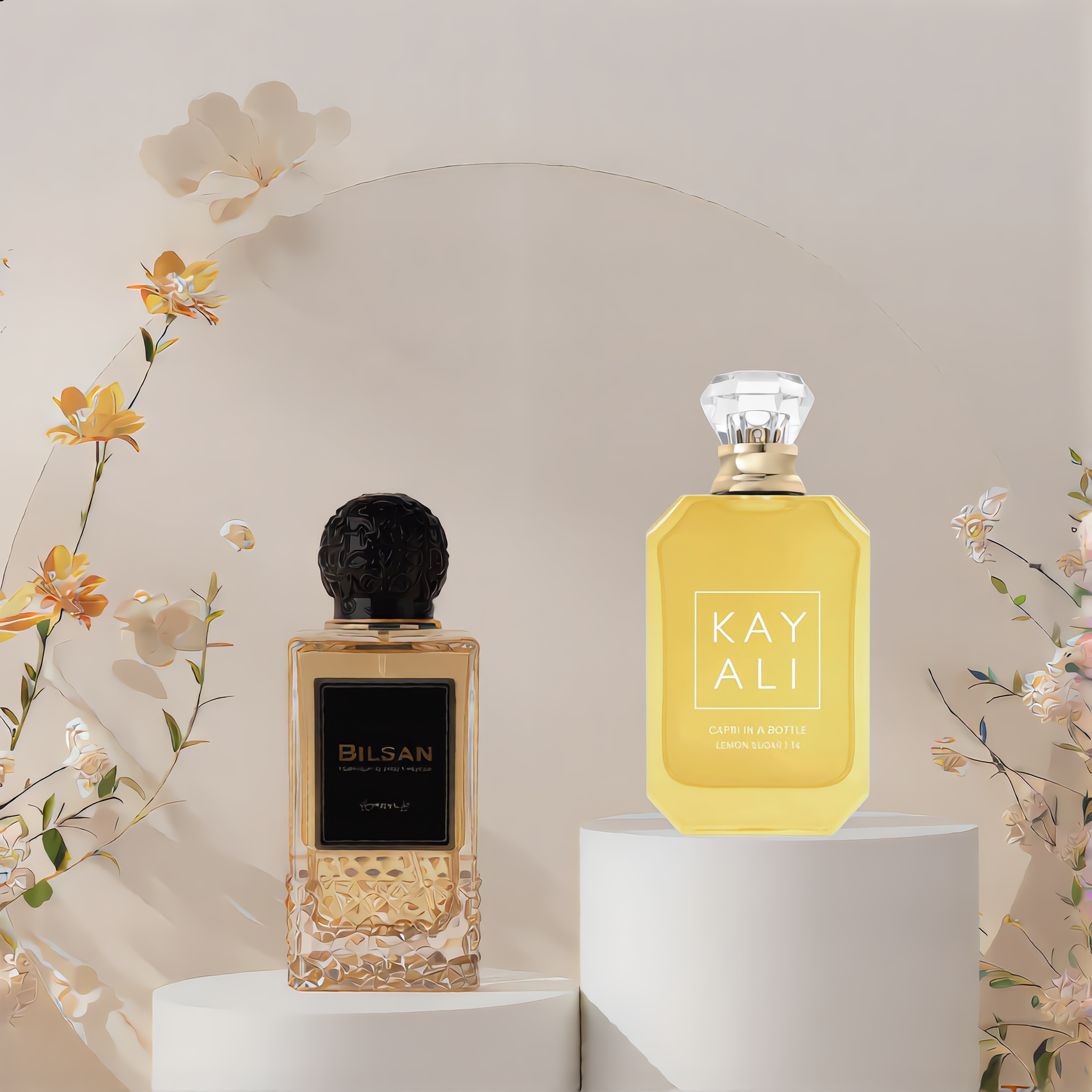 Capri in a Bottle Lemon Sugar Kayali By Bilsan
