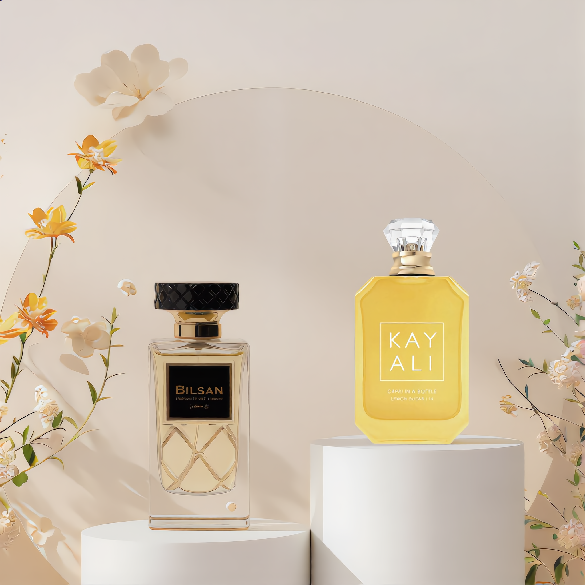 Capri in a Bottle Lemon Sugar Kayali By Bilsan